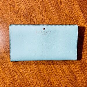 Kate Spade Light Blue Wallet
